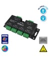 LED Digital RGB Ενισχυτής Σήματος SP901E LED Pixel WS2812B WS2811 SPI Signal Amplifier Repeater 10000 IC Professional Series 5v - 12v - 24v GloboStar 88774