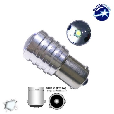 Λαμπτήρας LED BAU15S 1 CREE LED 10 Watt Ψυχρό Λευκό GloboStar 55633