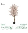 GloboStar® Artificial Garden PINK CHERRY 21098 Τεχνητό Διακοσμητικό Δέντρο Κερασιά Μ80 x Π80 x Υ160cm