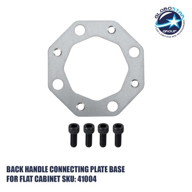 GLOBOSTAR® PLATE 41053 Σύνδεσμος Ένωσης Καμπίνων LUXCORE για Οθόνες LED Video Wall με Διαστάσεις Καμπίνας 64x48cm - Μ10 x Π0.3 x Υ10cm